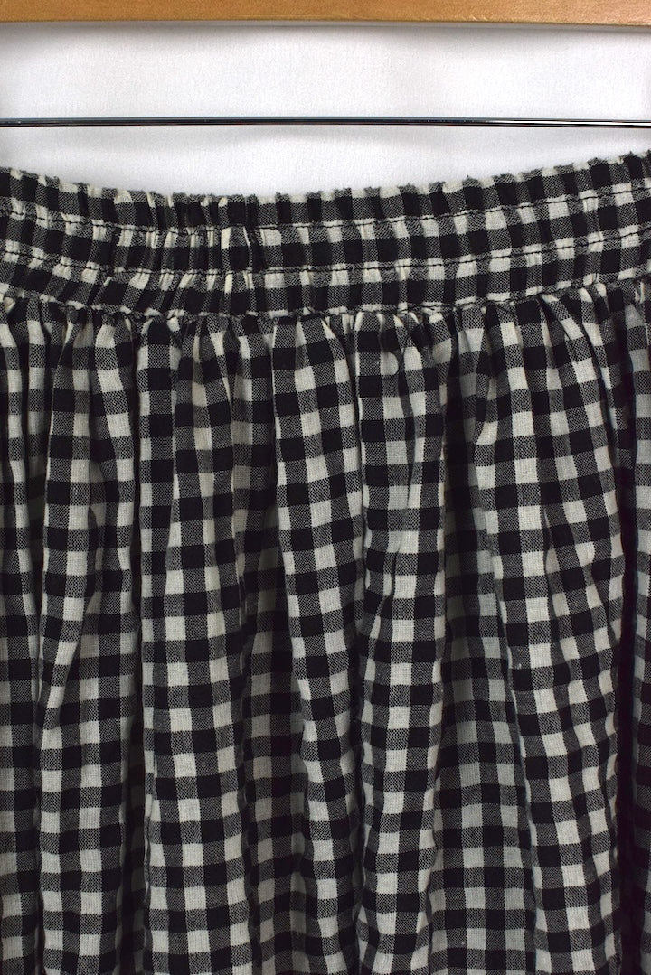 Reworked Checkered Skirt