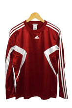 Load image into Gallery viewer, Red Adidas Brand Longsleeve Soccer Top
