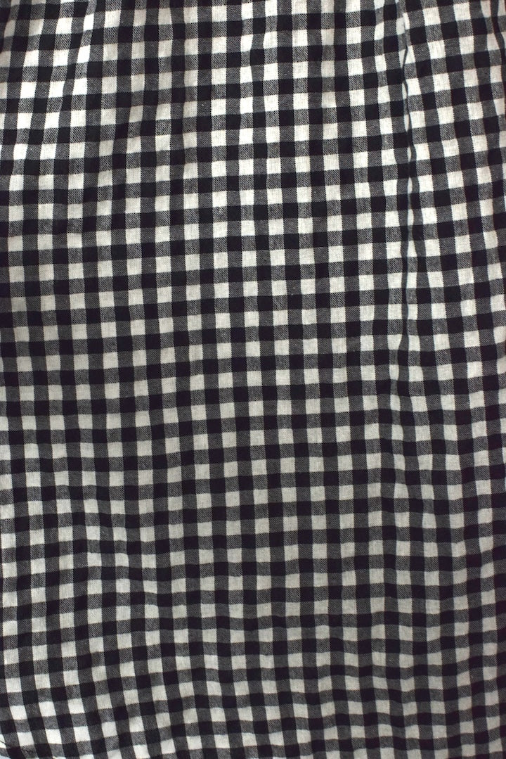 Reworked Checkered Skirt