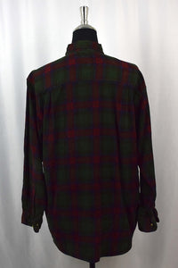 Checkered Corduroy Shirt
