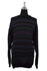 Abstract Pattern Knitted Jumper