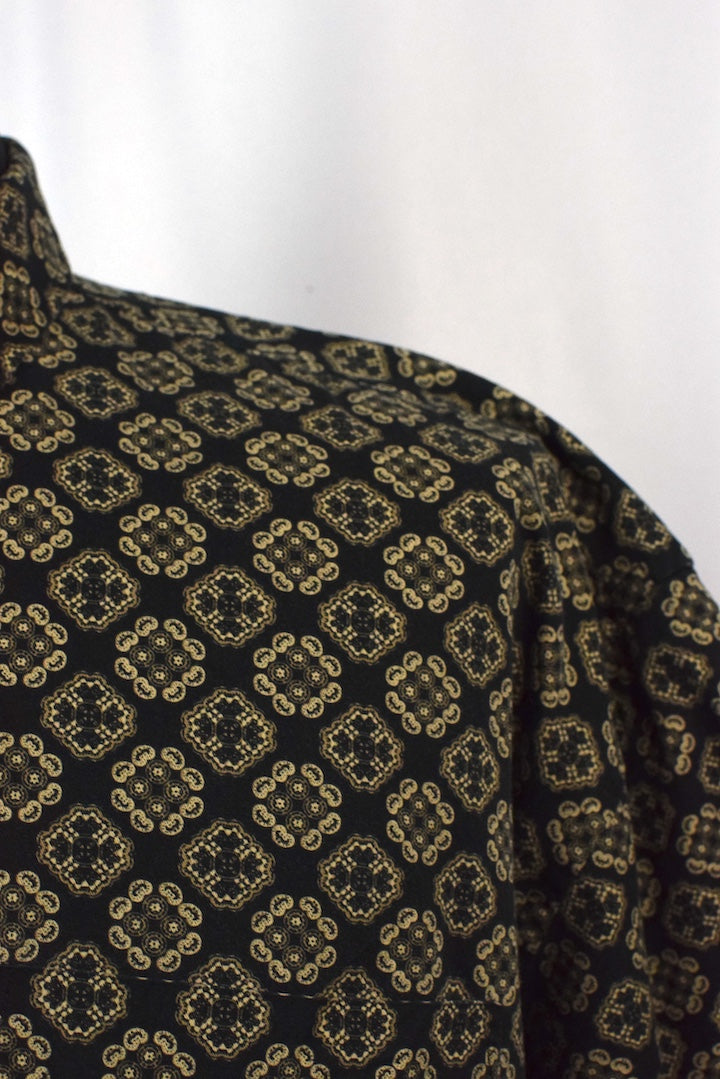 Tile Print Party Shirt