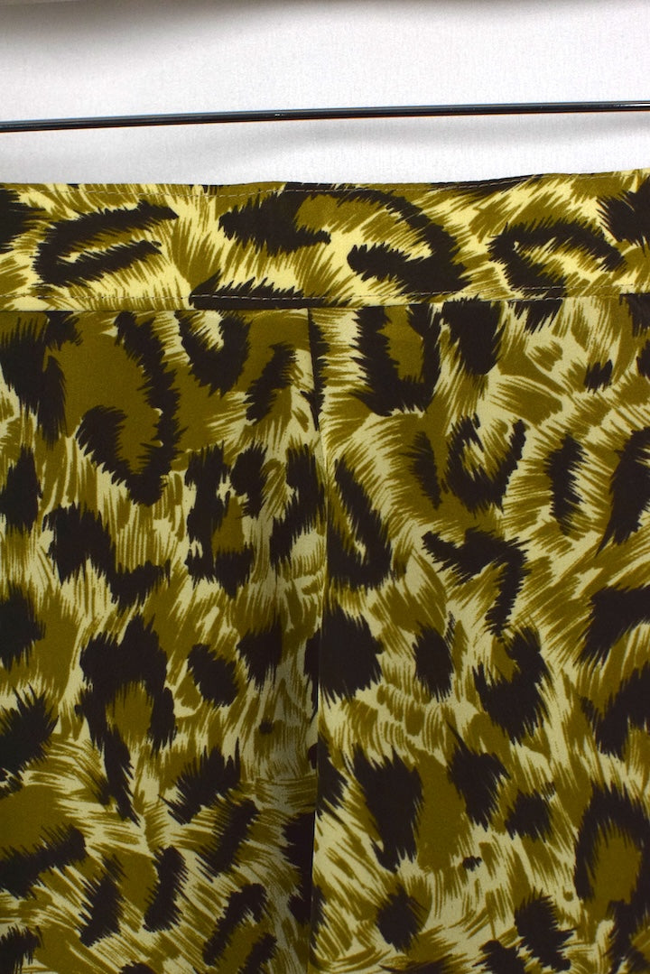 Reworked Cheetah Print Skirt