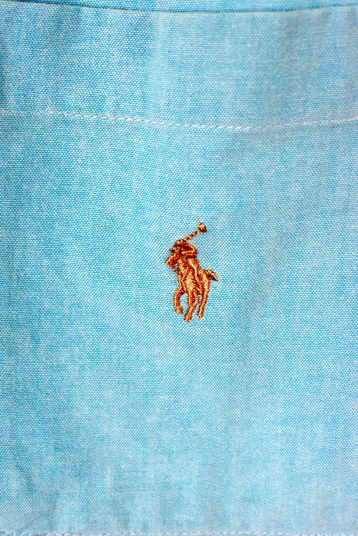 Reworked Cropped Ralph Lauren Brand Top