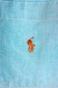 Reworked Cropped Ralph Lauren Brand Top