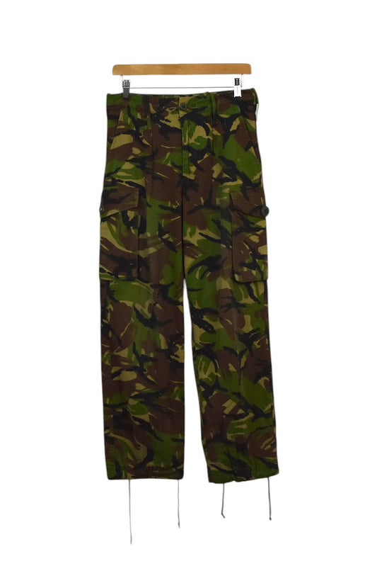 Camouflage Print Cargo Pants
