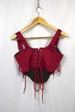 Load image into Gallery viewer, Reworked Nike Brand Corset Style Top
