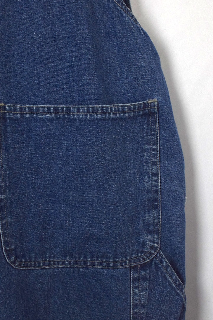 Short Denim Overalls