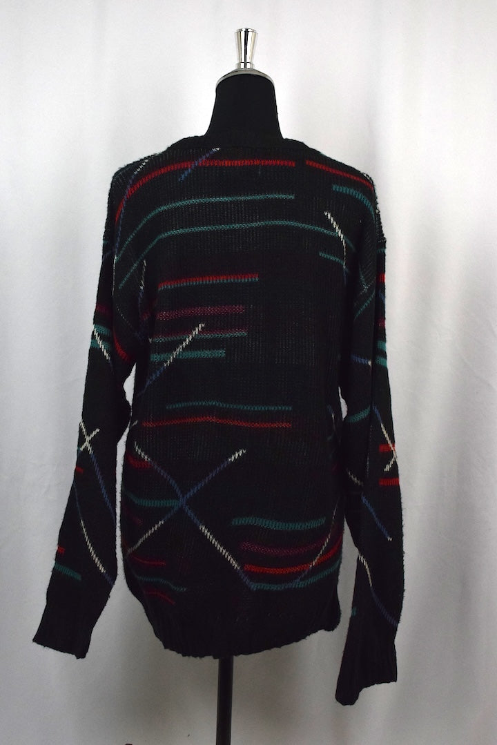 80s London Fog Brand Knitted Jumper