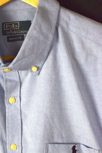 Reworked Ralph Lauren Brand Crop Top