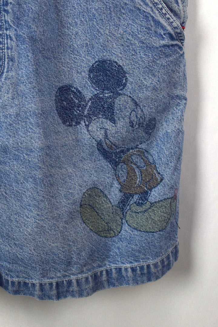 Mickey Mouse Denim Overalls