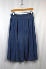 Load image into Gallery viewer, Reworked Denim Skirt
