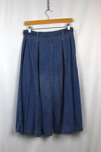 Reworked Denim Skirt