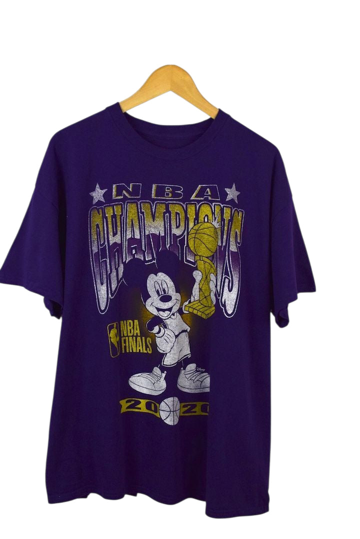 2020 Mickey Mouse NBA Champions T-shirt