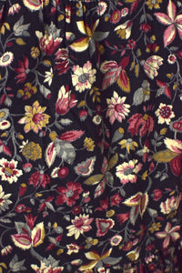 Reworked Floral Print Skirt