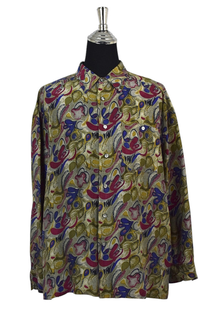 J.T Becket Brand Silk Shirt