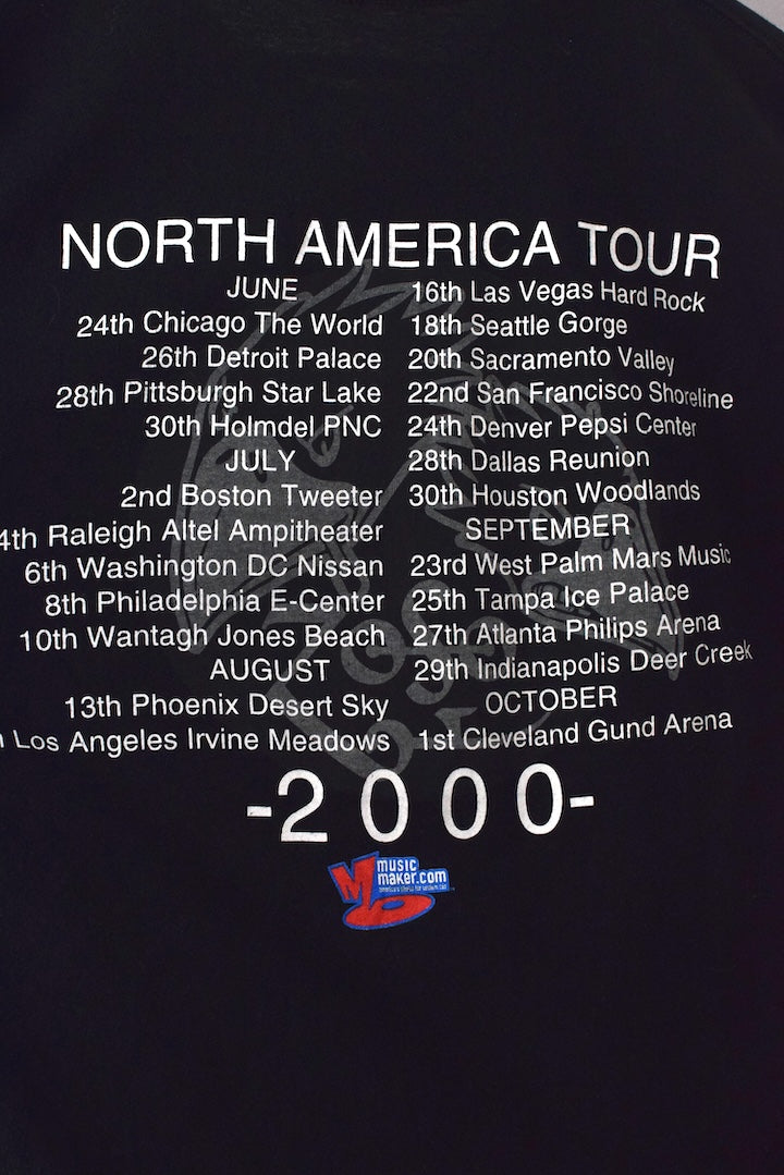2000 Jimmy Page & The Black Crows Tour T-shirt
