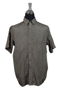 Black Circle Print Shirt