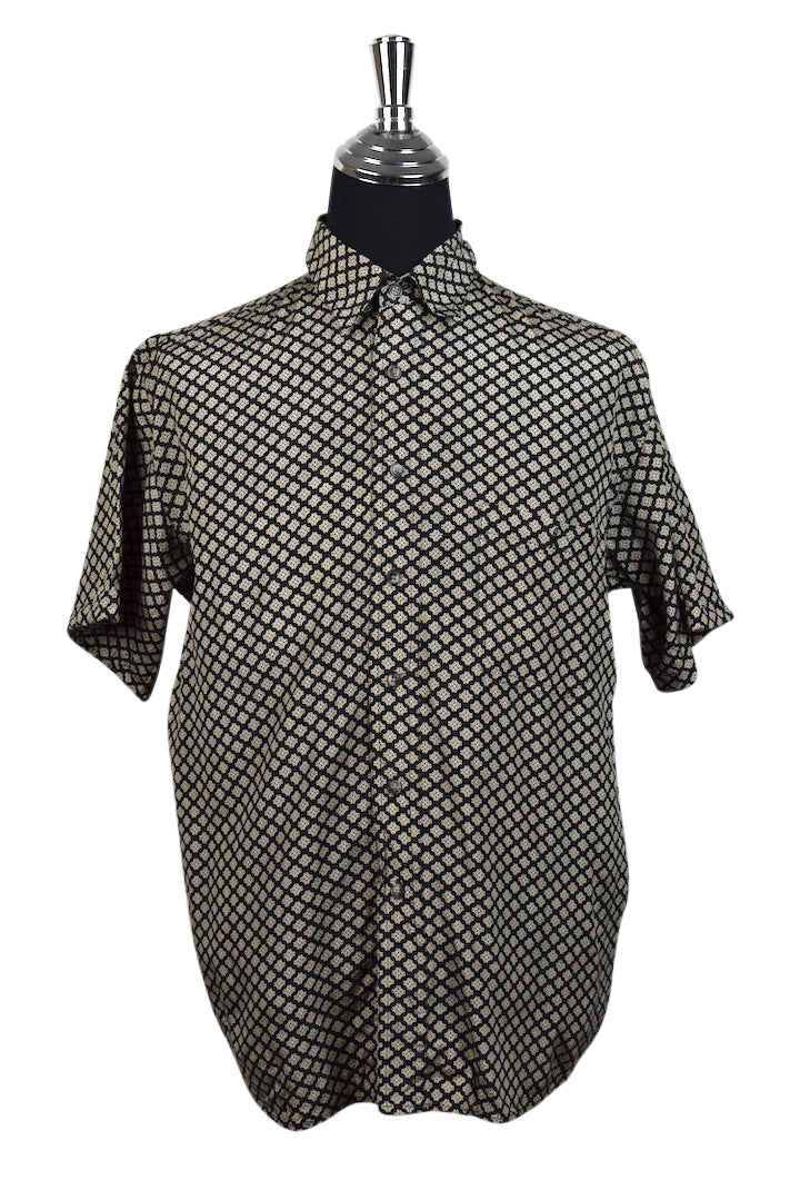 Black Circle Print Shirt