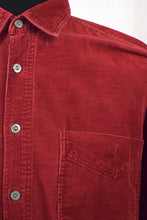 Load image into Gallery viewer, Red Corduroy Shirt
