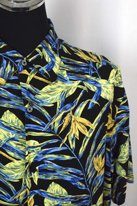 Bird Of Paradise Print Shirt