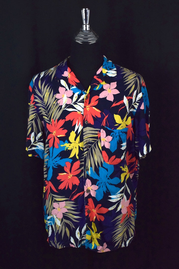 George Brand Hawaiian Print Shirt