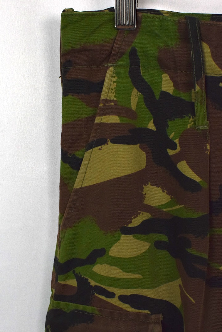 Camouflage Print Cargo Pants