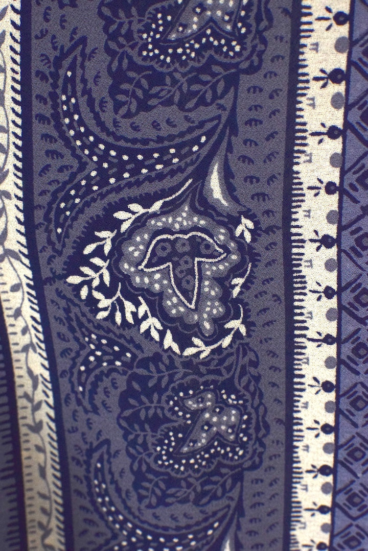 Reworked Abstract Print Top