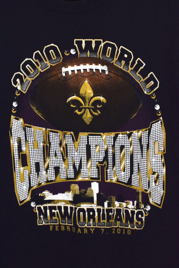 2010 New Orleans Saints NFL Champions T-Shirt