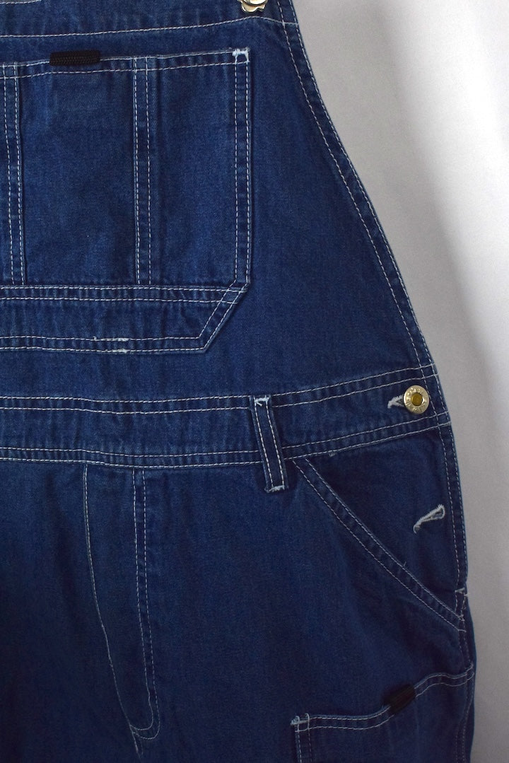 Short Denim Overalls