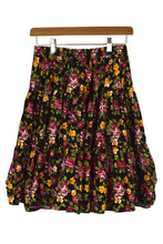 Load image into Gallery viewer, 80s/90s Red Rose Print Skirt
