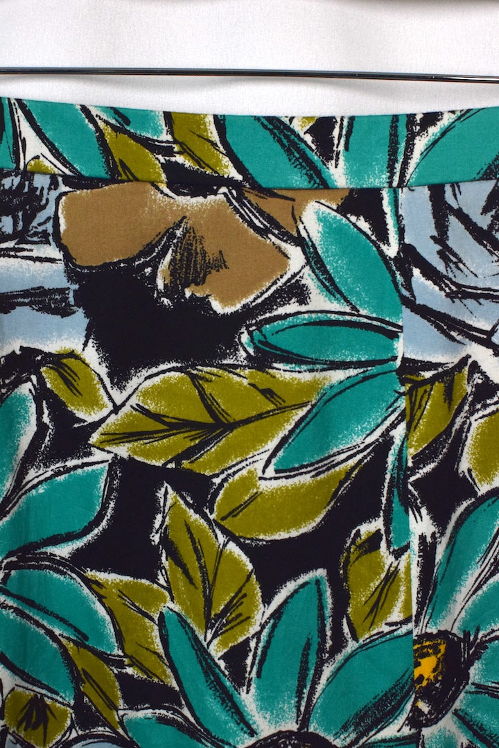 Floral Print Skirt