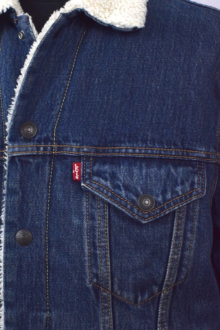 Levi Strauss Brand Sherpa Denim Jacket