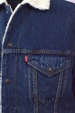 Load image into Gallery viewer, Levi Strauss Brand Sherpa Denim Jacket
