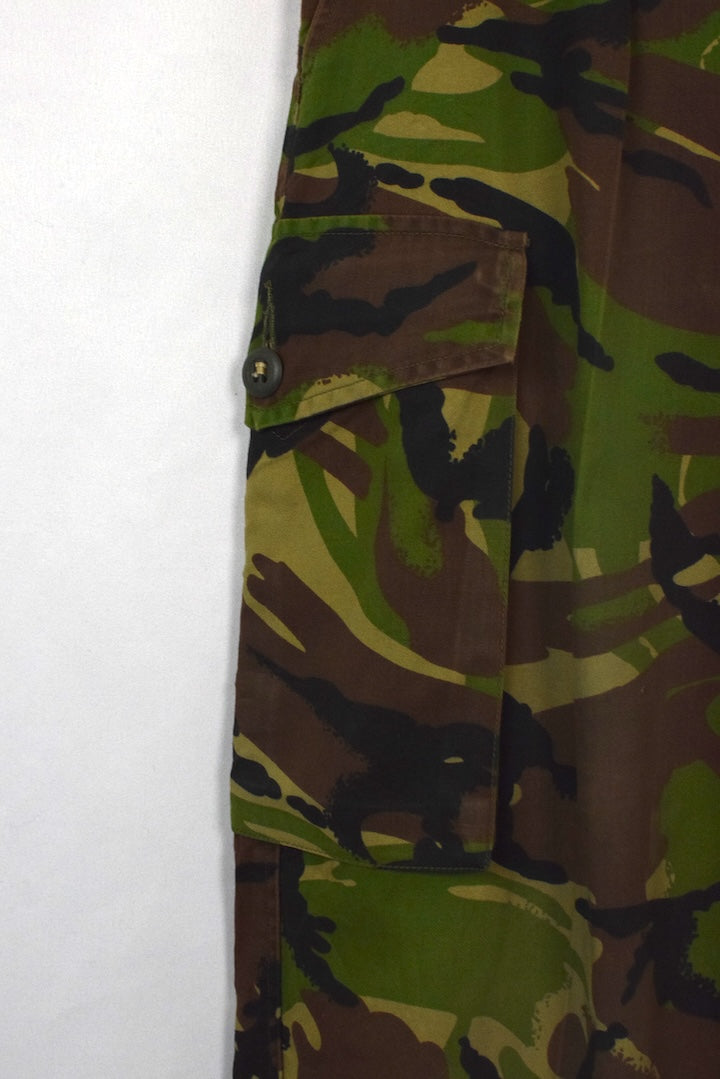 Camouflage Print Cargo Pants