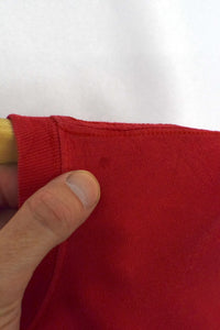 Red Nike Brand T-shirt