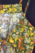 Load image into Gallery viewer, Reworked Abstract Floral Print Tie Up Top
