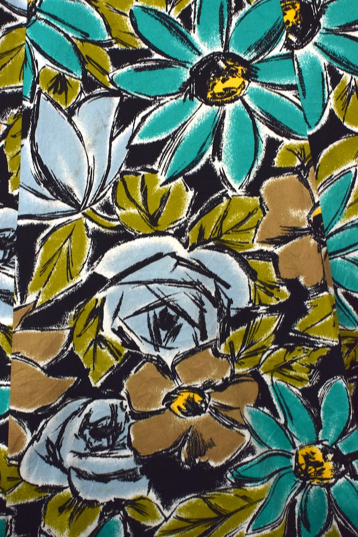 Floral Print Skirt