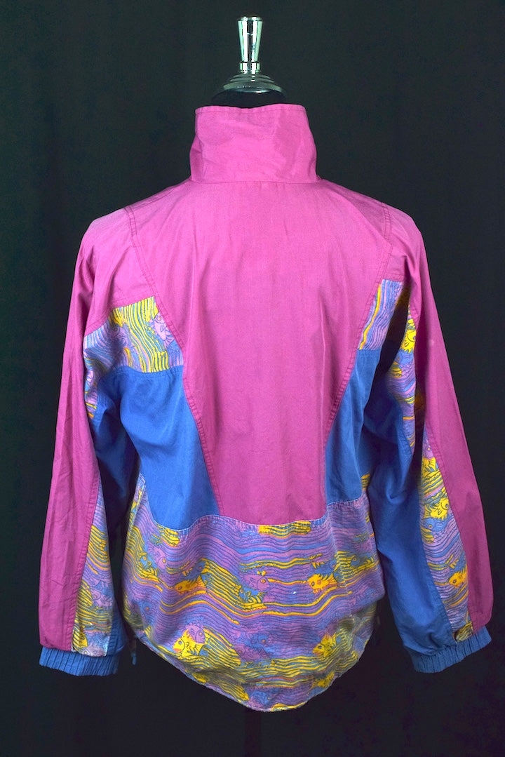 Brightly Coloured Spray Jacket