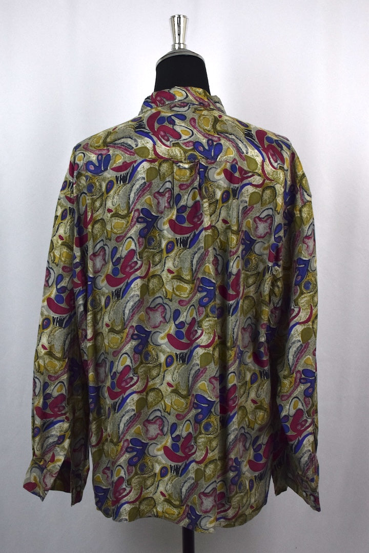 J.T Becket Brand Silk Shirt