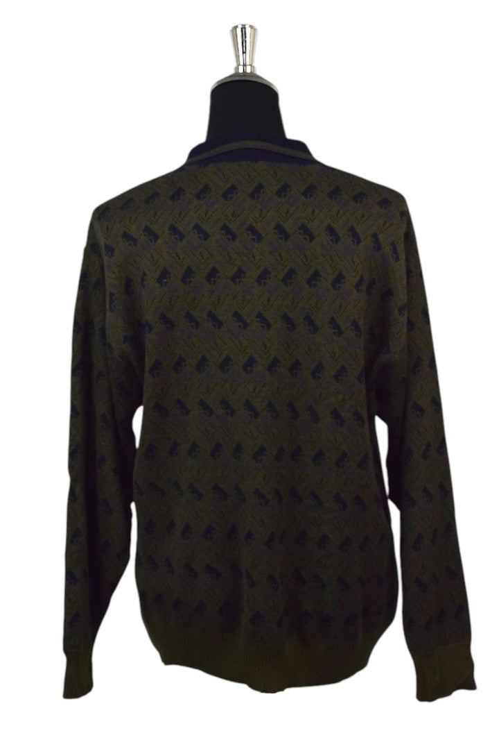 Sanmartino Brand Collared Knitted Jumper