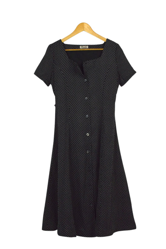 White Polka Dot Dress