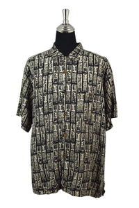 Abstract Print Party Shirt
