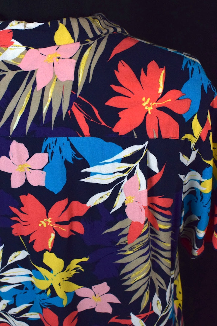 George Brand Hawaiian Print Shirt