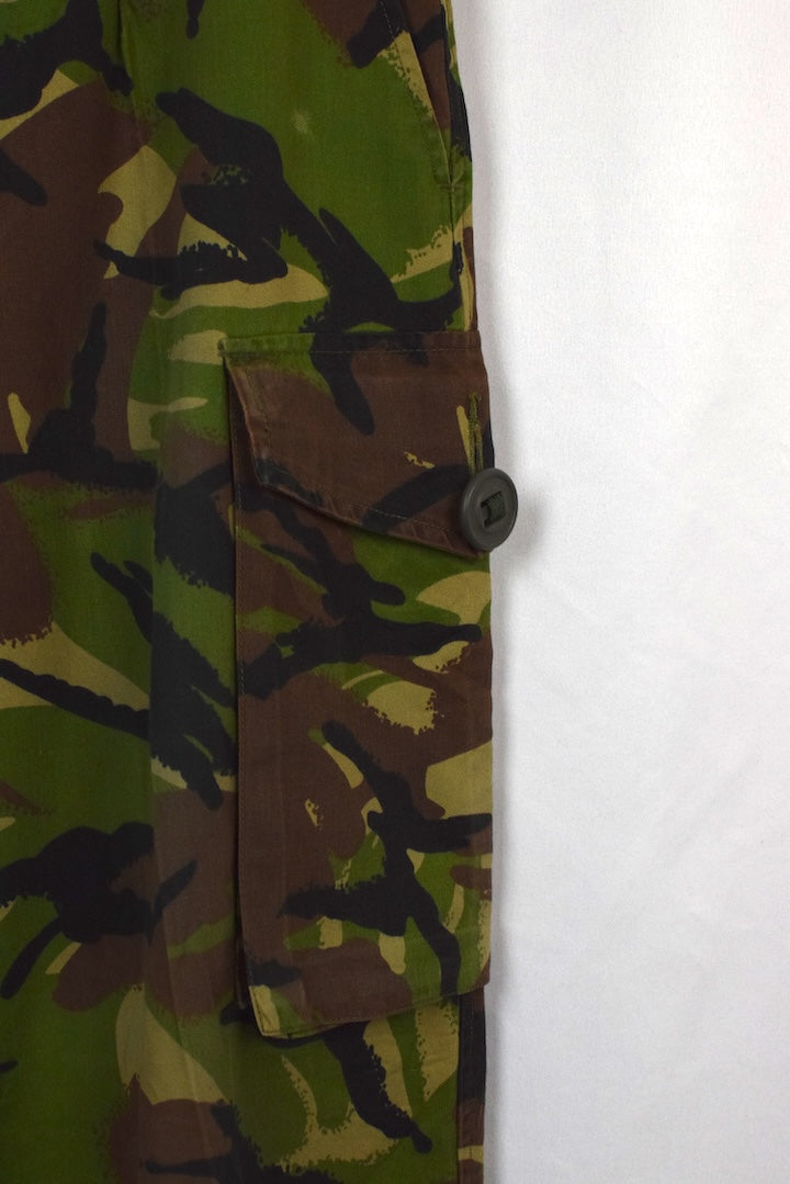 Camouflage Print Cargo Pants