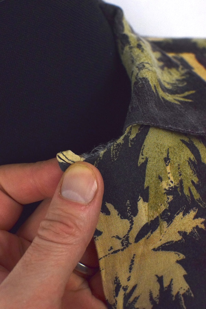 Palm Tree Print Hawaiian Shirt