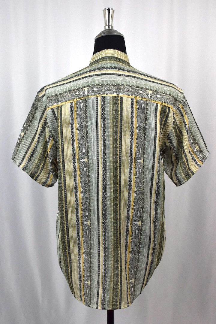 Abstract Striped Shirt