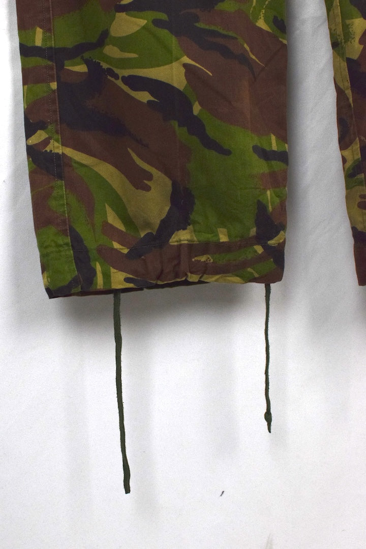 Camouflage Print Cargo Pants