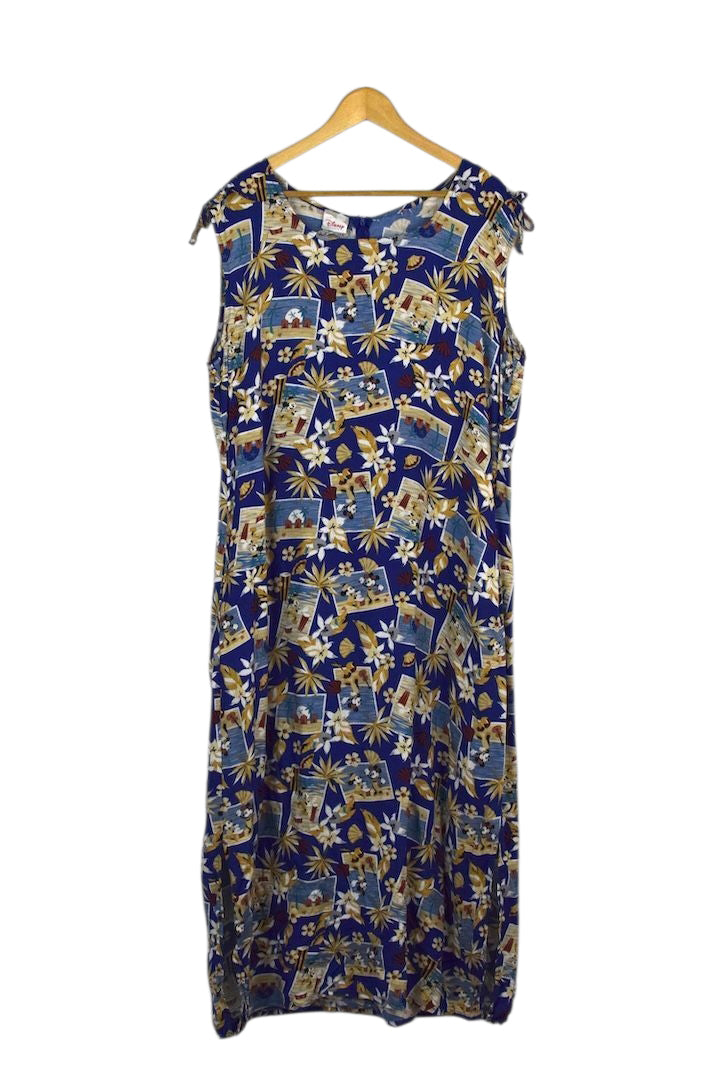 Mickey Mouse Print Dress