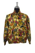 Load image into Gallery viewer, Abstract Floral Print Spray Jacket
